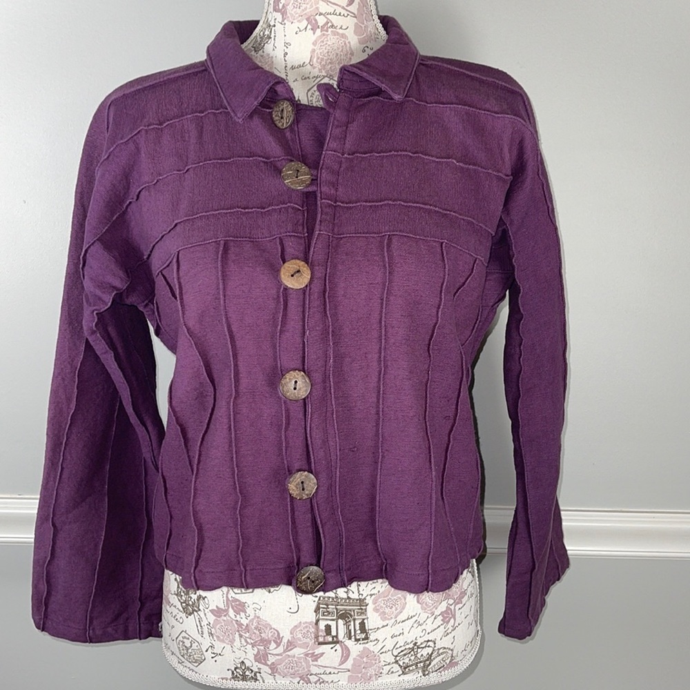 Avatar Clothing Purple Blazer